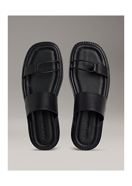 Kadın Siyah Düz Sandalet fırsatları