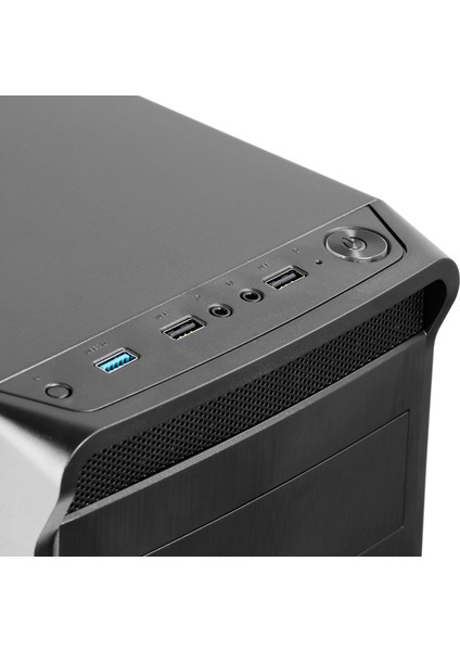 Green Oraman Plus 1X120MM 1x3.0 2x2.0 USB Bilgisayar Kasası (300W 80+ Standart Sertifikalı UPS) indirimleri