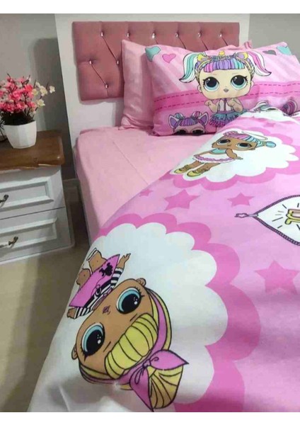 Pamuklu Ranforce Kumaş Tek Kişilik Lol Bebek Nevresim Tam Takım fiyatları