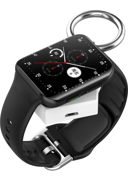 Oppo Watch X/watch X2 Mini/oneplus Watch 2 Şarj Istasyonu Manyetik Saat Şarj Cihazı - Beyaz (Yurt Dışından) fiyatları