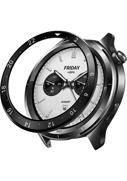 Xiaomi Watch S4/s3 Için Sayılar Nokta Tasarımlı Pc Çerçeve Akıllı Saat Koruyucu Halka (Yurt Dışından)