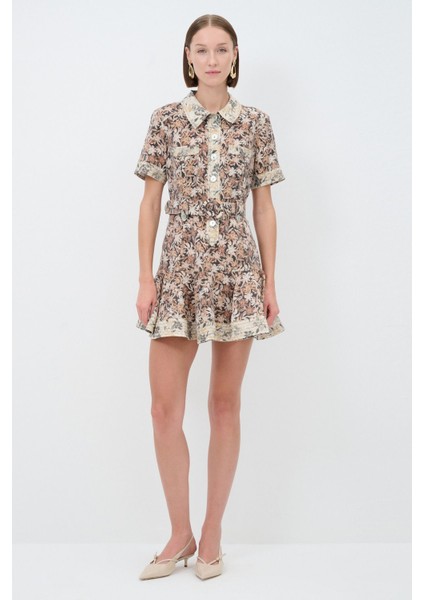 Kısa Kollu Mini Elbise Emp.syh 12439975004