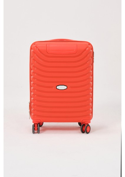 Unisex Turuncu Kabin Boy Küçük Silikon Kırılmaz Pp Valiz fiyatları