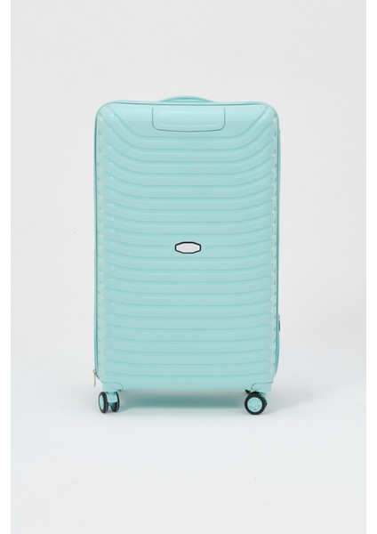 Unisex Turkuaz Büyük Boy Silikon Kırılmaz Pp Valiz modelleri