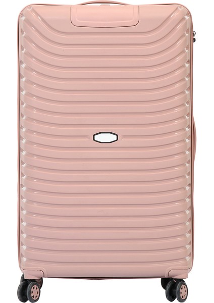 Unisex Pudra Büyük Boy Silikon Kırılmaz Pp Valiz fiyatları