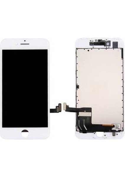 iPhone 7g Plus Beyaz Orjinal Full LCD Ekran