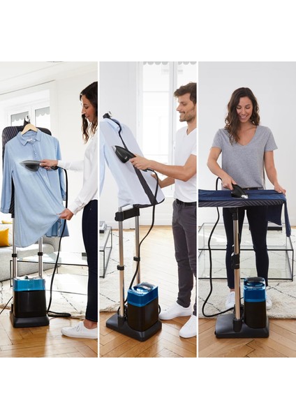 Ixeo Power 3'ü 1 Arada Buharlı Ütü - 5,8 Bar, 200 G/dk Dampf Gücü, Smart Board, Siyah/mavi fırsatları