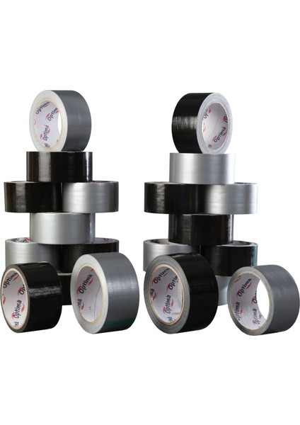Tamir Bandı (Duct Tape) 48mm x 10mt SİYAH 6'lı Paket fırsatları