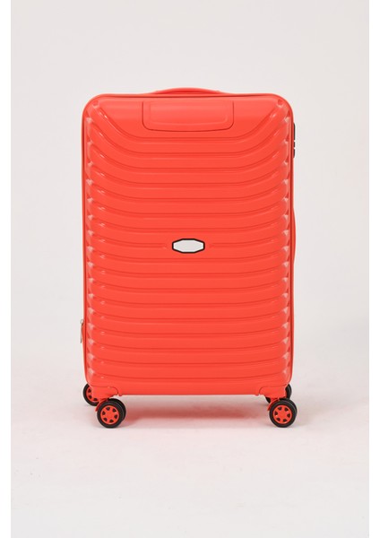 Unisex Turuncu Orta Boy Silikon Kırılmaz Pp Valiz fiyatları