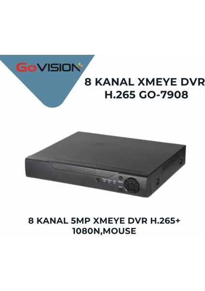 Go Vision 8'li 2 Mp Ahd Kamera Seti- 3.6mm Full Color Serisi fiyatları
