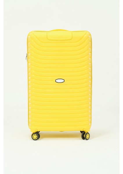 Unisex Sarı Büyük Boy Silikon Kırılmaz Pp Valiz fiyatları