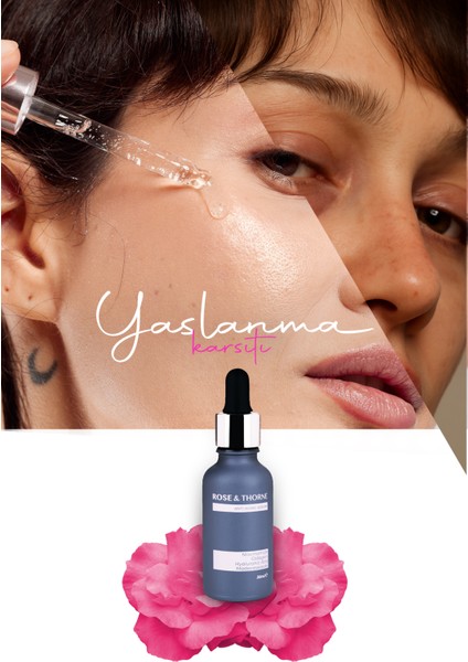 Serum Onarıcı Etkiyle Tüm Cilt Tipleri İçin 30 ml Gül Suyu İçerikli fiyatları