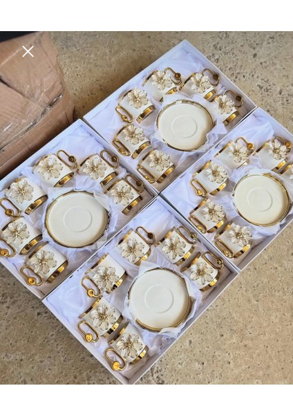 Porselen Lüks Özel Üretim Kahve Seti fiyatları