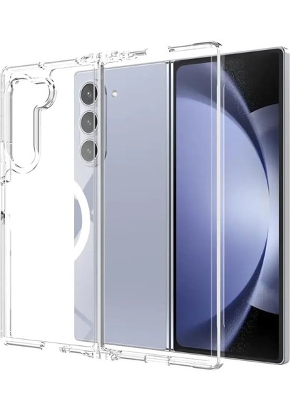 Samsung Galaxy Z Fold 7 Kılıf Embos Manyetik Şarj Özellikli Kapak fiyatları