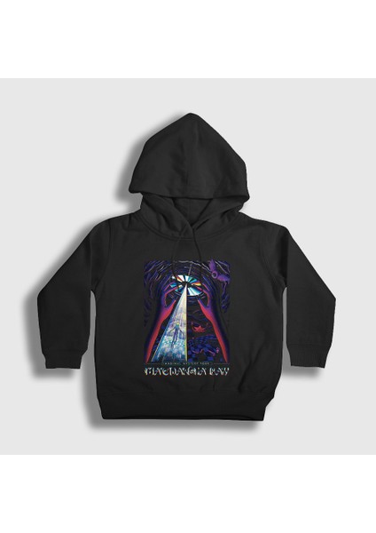 Unisex Çocuk Siyah Imaginal Mystery Tour Magdalena Bay Kapüşonlu Sweatshirt