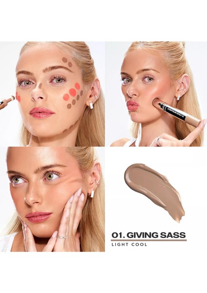 Contour Stay-N Uzun Süre Kalıcı Likit Kontür 01 Giving Sass 9.57ML fırsatları