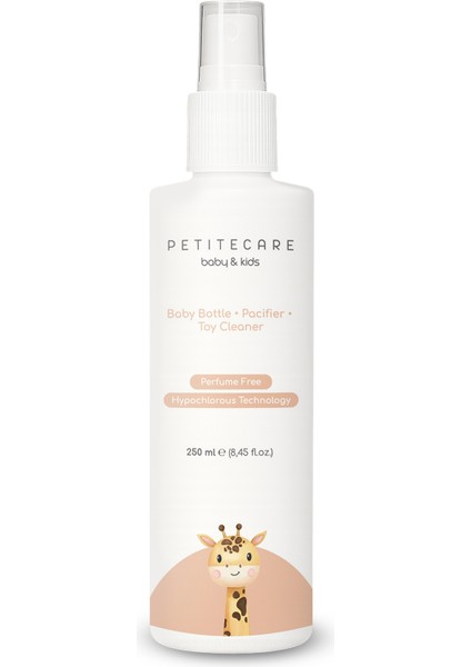 %100 Doğal Biberon, Emzik, Oyuncak Temizleyici, Parfümsüz, Kimyasal Içermez, Vegan, 250 ml indirimleri