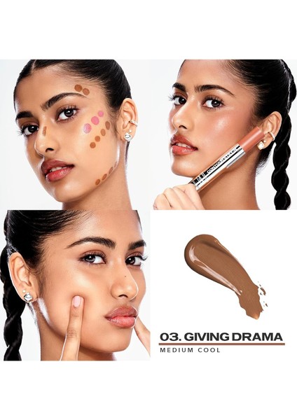 Contour Stay-N Uzun Süre Kalıcı Likit Kontür 03 Giving Drama 9.57ML fiyatları