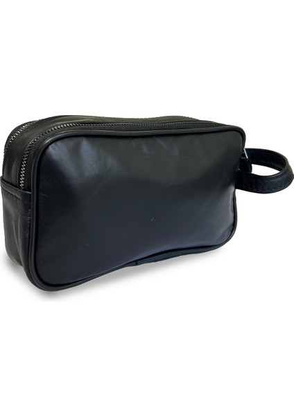 Erkek Siyah El ve Bileklik Kemerli Portföy El Çantası indirimleri