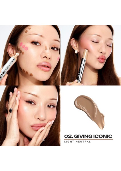 Contour Stay-N Uzun Süre Kalıcı Likit Kontür 02 Giving Iconic 9.57ML fiyatları