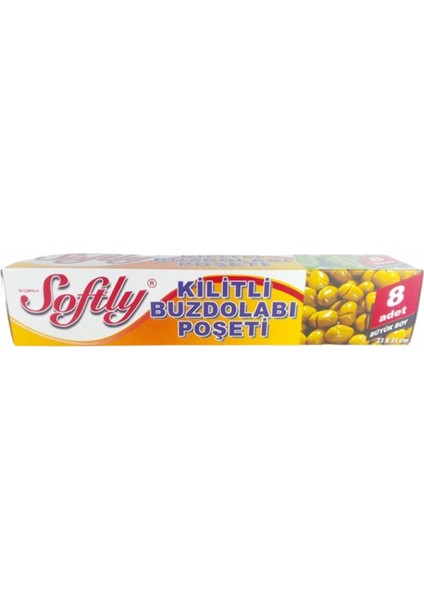 Kilitli Buzdolabı Poşeti 5 Paket