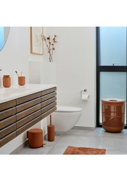 Ume Pedallı Çöp Kovası 4 L Terracotta fırsatları