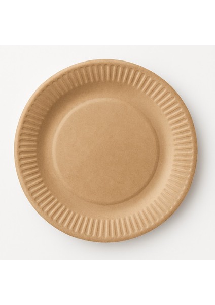 Karton Kağıt Tabak 18 cm (25 Adet)