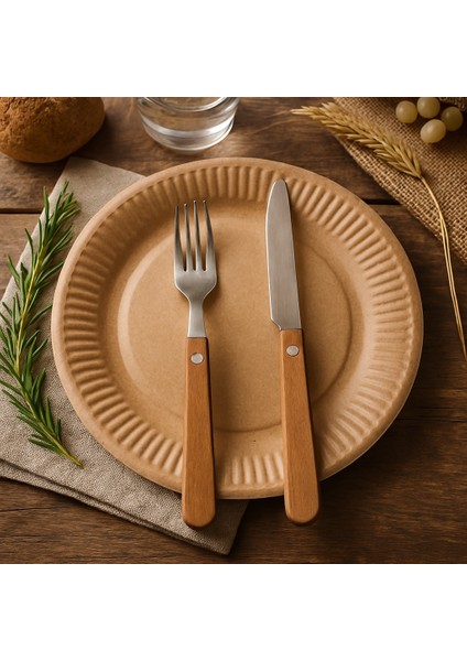 Karton Kağıt Tabak 18 cm (25 Adet) fiyatları