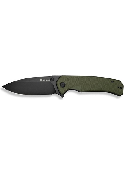 Skarnax Flipper & Thumb Stud Knife Od Green G10 Handle Çakı