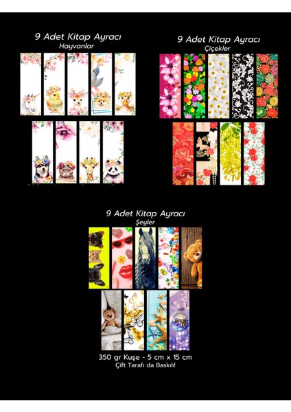 57'li Kitap Ayracı Seti - Özel Paket1 indirimleri
