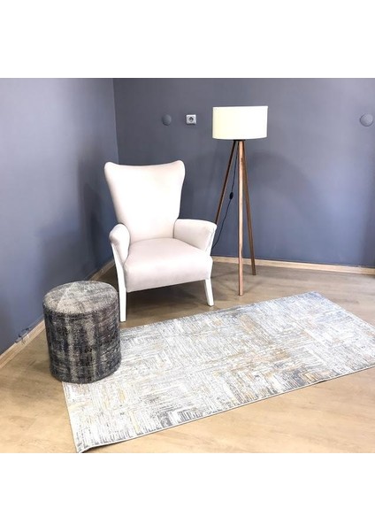 Ares 1005 Gold Modern Geometrik Polyester Halı modelleri