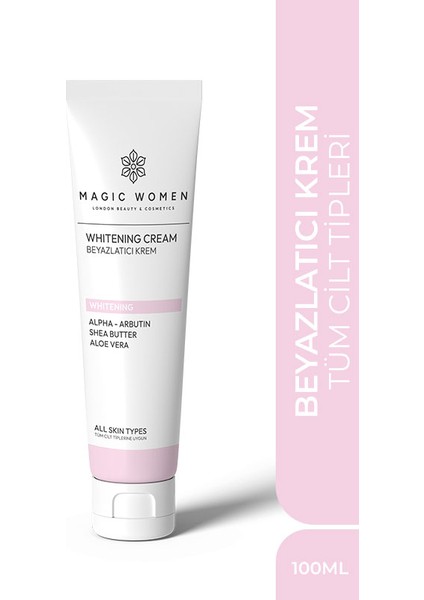Cilt Beyazlatıcı ve Leke Karşıtı (Arbutin) Bakım Krem 100ML