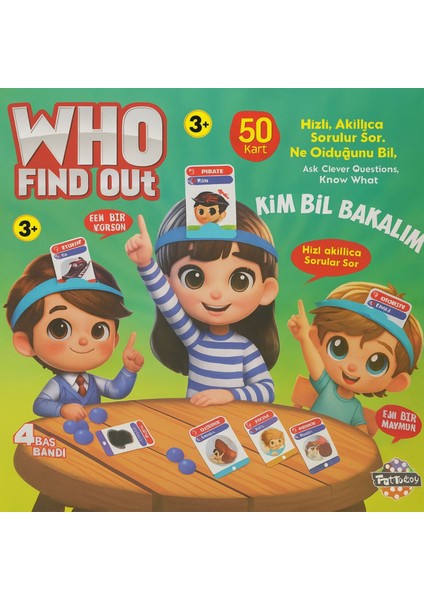 Kimim Ben-Neyim Ben Eğlenceli Aile Oyunu