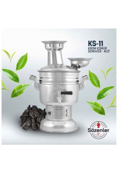 Semaver Sözenler 4 Litre Kömürlü Krom modelleri