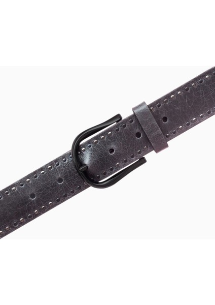 Çivili Kadın Deri Kemer, Lüks Pimli Toka, 75 cm fiyatları