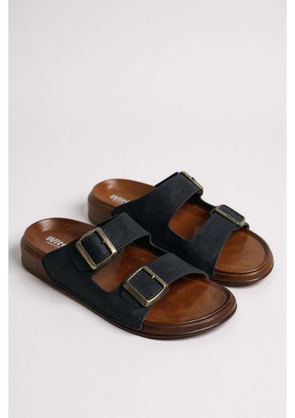 Wt 55201 Rahat Tabanlı Unisex Yazlık Günlük Hafif Tokalı Terlik