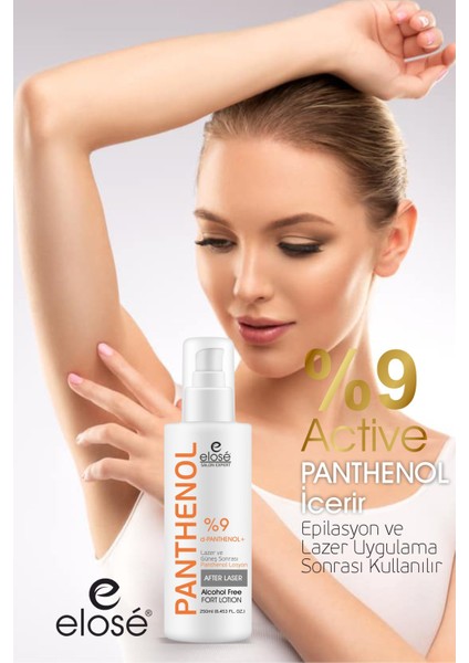 Lazer Epilasyon ve Güneş Sonrası Aloe Vera ve Vitamin E Içerikli Pantenol Bakım Losyonu 250 Ml. indirimleri