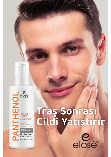 Lazer Epilasyon ve Güneş Sonrası Aloe Vera ve Vitamin E Içerikli Pantenol Bakım Losyonu 250 Ml.