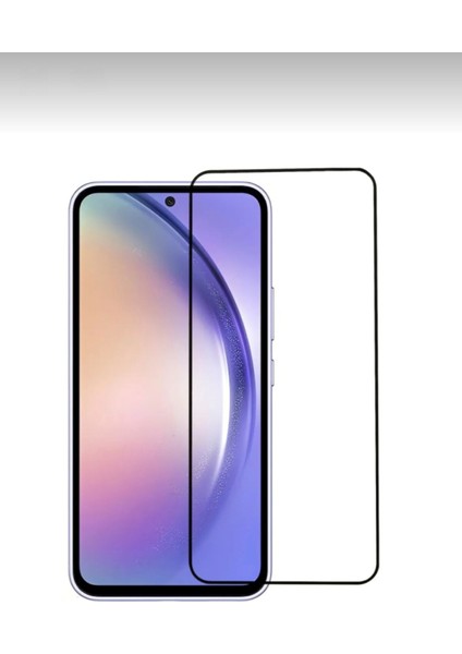 Samsung Galaxy A56 Kırılmaz Cam Tam Ekran Koruyucu Çizilmez Anti-Statik 5d Temperli Gerçek Koruma