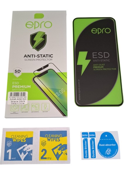Samsung Galaxy A56 Kırılmaz Cam Tam Ekran Koruyucu Çizilmez Anti-Statik 5d Temperli Gerçek Koruma modelleri