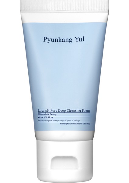 Low Ph Pore Deep Cleansing Foam - Düşük Ph'lı Gözenekleri Arındıran Yüz Temizleme Köpüğü 40 ml