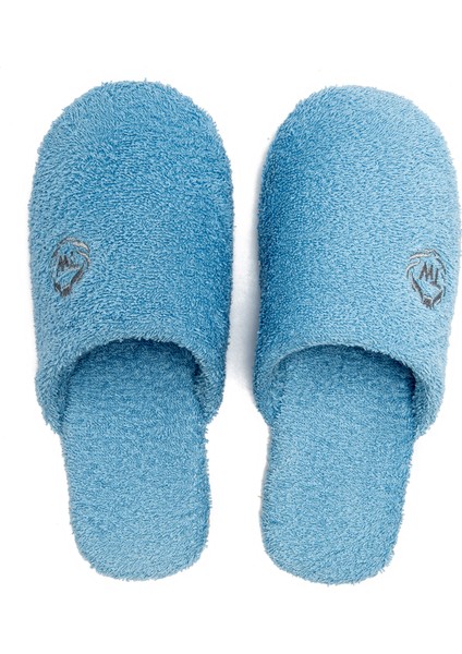 Havlu Kumaş Erkek Banyo Terliği Mavi 41/46 modelleri