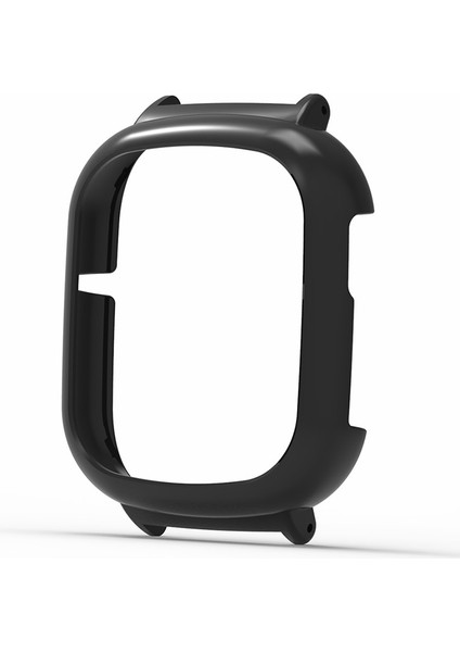 Honor Watch 4 Tampon Çerçeve Kılıfı Sert Pc Saat Koruyucu Kılıf 20MM Adaptör Bağlantılı - Siyah (Yurt Dışından) modelleri