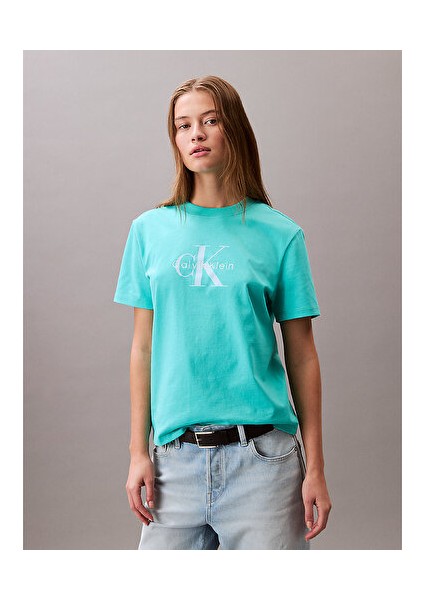 Kadın Yeşil S/s Tişört