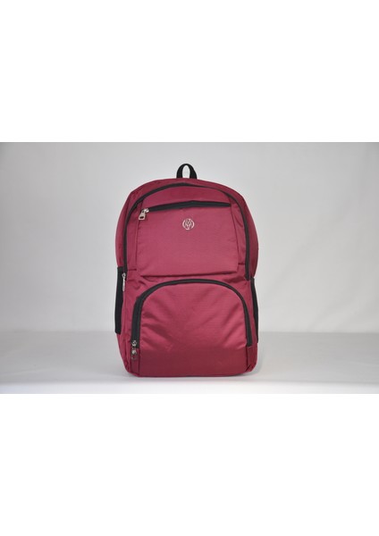 SR02 Mgv Bordo Laptop Bölmeli Sırt Çantası