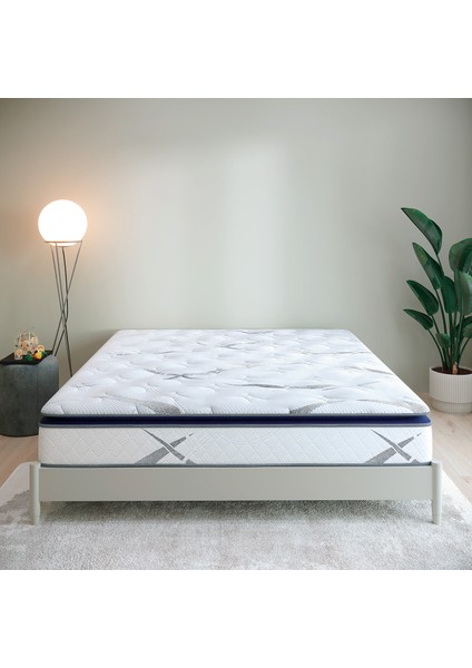 Aqualis Çift Kişilik Pedli Paket Yaylı Yatak 30 cm modelleri