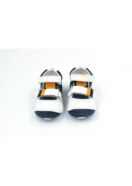 (Tom Bebe) Hakiki Deri Ortabedik Ilk Adım Çocuk Ayakkabı Beyaz modelleri