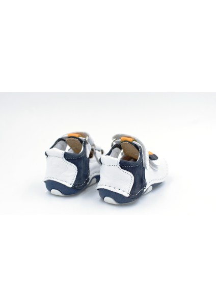 (Tom Bebe) Hakiki Deri Ortabedik Ilk Adım Çocuk Ayakkabı Beyaz indirimleri