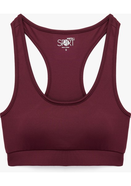 U Yaka Askılı Sporcu Sütyeni