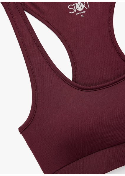 U Yaka Askılı Sporcu Sütyeni modelleri